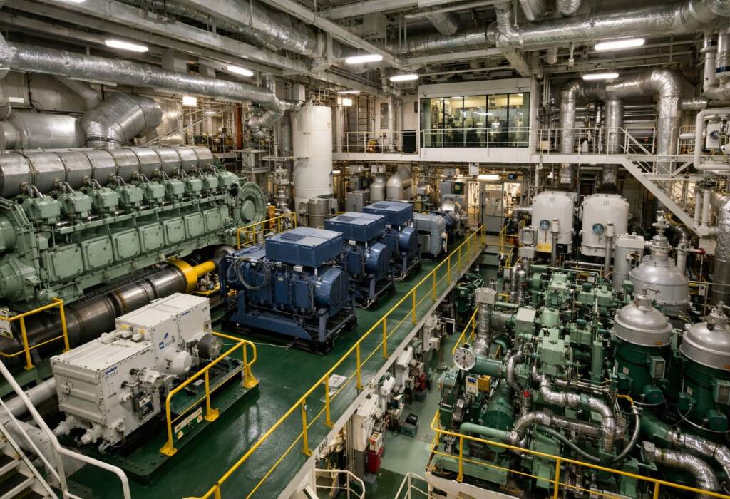 ship engine room system